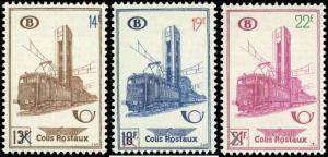 Belgium Scott #Q365-#367 Complete Set of 3  Mint 