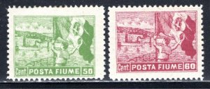 Fiume #51-52    VF    Unused  CV $15.75   ....   2000039