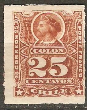 Chile 32 MH F/VF 1877 SCV $3.00
