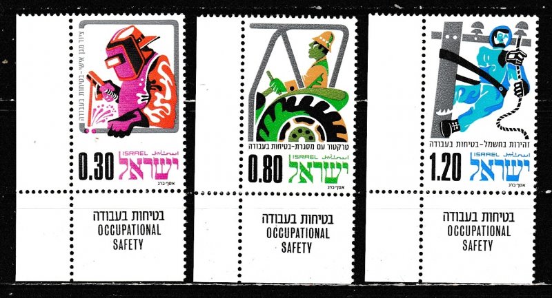 Israel   555-57      (N**)     1975    Complet