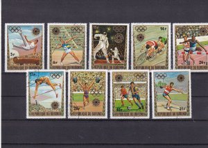 SA24b Burundi 1972 Olympic Games - Muenchen used stamps