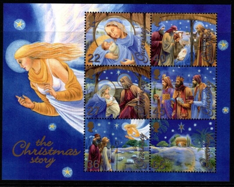 GUERNSEY SGMS978 2002 CHRISTMAS MNH