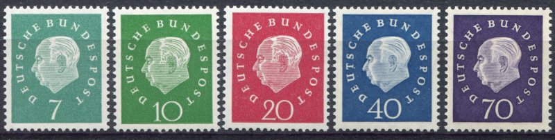 Germany Mi.#  302-6 MNH**