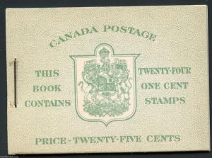 CANADA COMPLETE UNEXPLODED BOOKLET STANLEY GIBBONS #SB39  MINT NH STAMPS