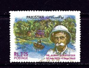 Pakistan 376 Used 1975 Dr Albert Schweitzer