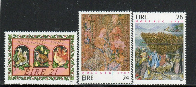 IRELAND #703-705  1987  CHRISTMAS     MINT  VF NH  O.G