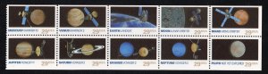 SCOTT 2568-77 1991 29 CENT SPACE EXPLORATION ISSUE BOOKLET PANE OF 10 MNH OG VF