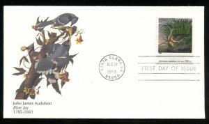 US 3236e American Art Long-billed Curlew UA Fleetwood cachet FDC