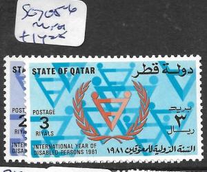 QATAR (P1102B) SG 705-6  MNH