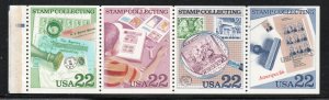 ALLY'S STAMPS US Scott #2201a 22c Stamp Collecting BP [4] MNH [FP-96c]