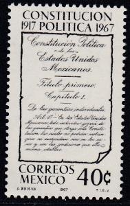 Mexico # 976, Constitution Anniv.,  Mint NH, 