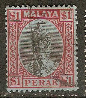 Malaya Perak 96 SG 122 Used F/VF 1940 SCV $25.00