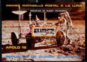 Equatorial Guinea 1971 Space Apollo 15 CTO