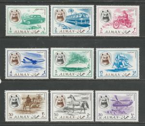 Ajman Michel catalogue # 127-140 Unused HR See Desc