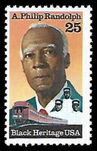 PCBstamps   US #2402 25c A.P. Randolph, Black Heritage, MNH, (27)