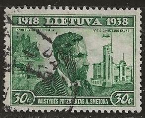 Lithuania ^ Scott # 307 - Used