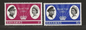 BAHAMAS SC# 228-29  FVF/MLH