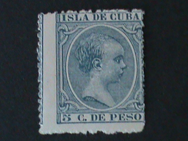 ​CUBA--SC#144 ERROR? KING ALFONSO-MISS PLACE PERF-:MNH VF-LAST ONE 134 YEARS