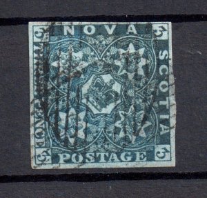 Canada Nova Scotia 1851 3d very fine used WS15356