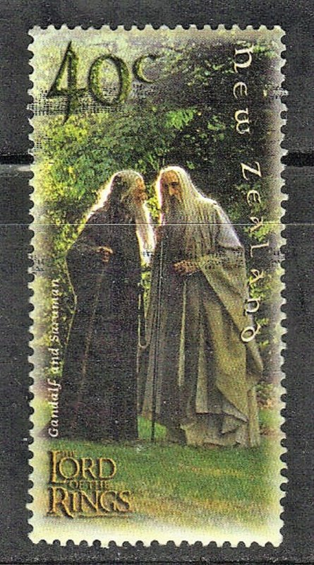 NEW ZEALAND SC# 1750 2001 40c SEE SCAN