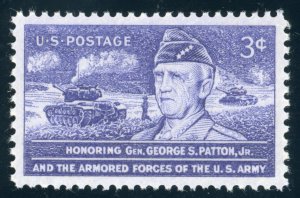 US Stamp #1026 Gen. George S. Patton 3c - PSE Cert - SUP 98 - MNH - SMQ $55.00