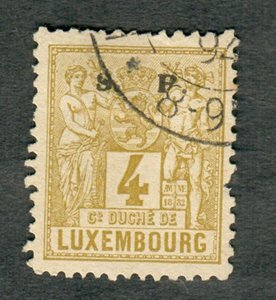 Luxembourg #50  used single