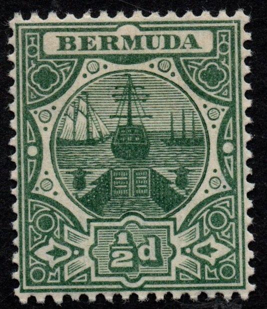 $Bermuda Sc#33 M/LH/VF, Cv. $25