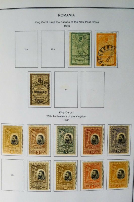 Romania Magnificent 1800s to 1980s Stamp Collection Several Thousand Issues