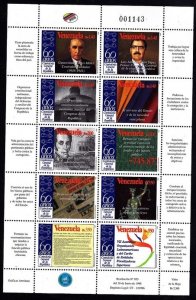 1998 Venezuela 3219-28KL Personalities 22,00 €