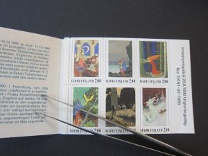 Finland 1990 Sc 825a Booklet MNH