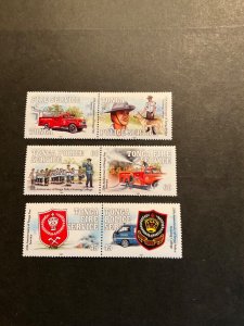 Stamps Tonga Scott #841a-845a never hinged