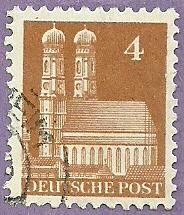 German Used Stamp Scott 635