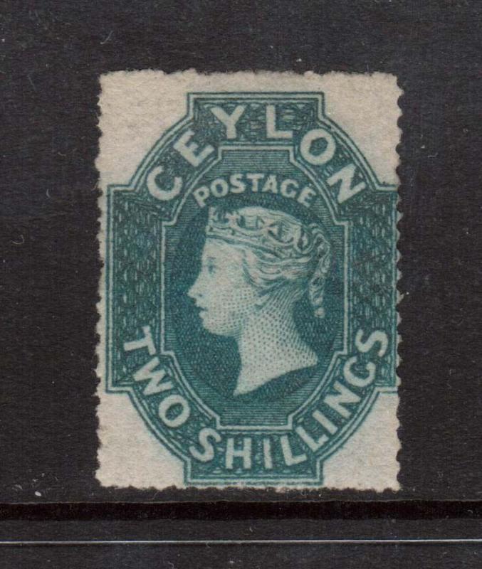 Ceylon #36 (SG #37) Mint **With Certificate**