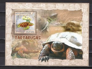 MOZAMBIQUE - 2007 TURTLES  M2706A