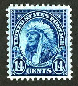 U.S. #695 MINT OG LH