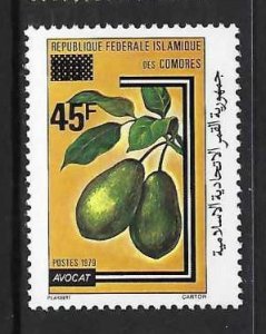 COMORES 534 MNH AVOCADOS CH1-25