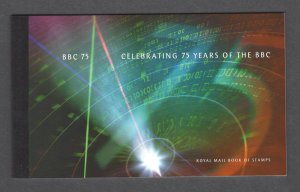 SG DX19 - Celebrating 75 Years of the BBC - booklet