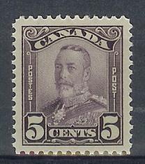 KGV Scroll Issue 5c Violet #153 VFLH