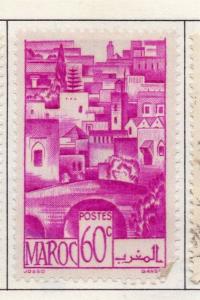 French Morocco 1947-54 Early Issue Fine Mint Hinged 60c. 138682