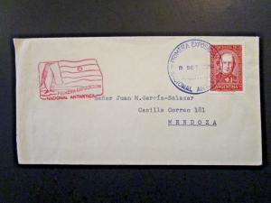 Argentina 1959 Primera Expo Antarctic Cover / Stamped Cachet - Z6169