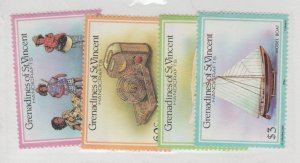 St. Vincent Grenadines Scott #519-522 Stamp - Mint NH Set