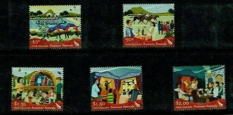 New Zealand: 2006, Summer Festivals, MNH set