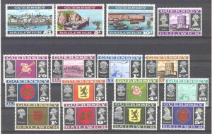 Guernsey 8-23 MNH SCV47.50