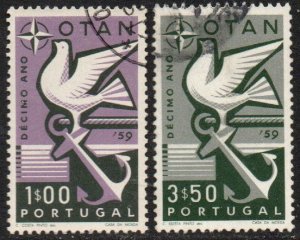 Portugal Sc #846-847 Used