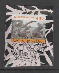 Australia Sc#1277 Used First Day Cancel on Piece