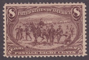 289 U.S. 1898 Trans Mississippi Exposition 8¢ issue MNH CV $425.00