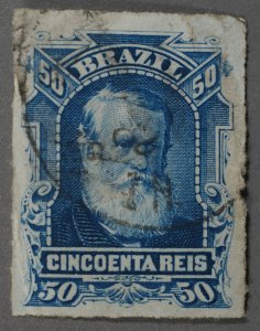 Brazil #70 Used Fine/VF Good Blue Color Light Cancel