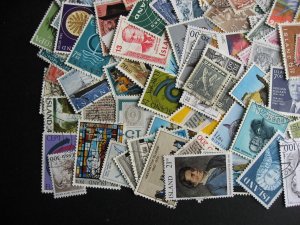 Iceland elusive mixture of 150 (duplicates, mixed condition)