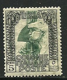 Libya # 22, Mint Hinge