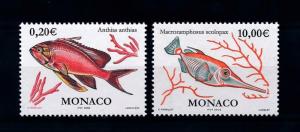 [39554] Monaco 2002 Marine Life Fish from set MNH
